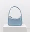 韓國設計師品牌Yeomim－mini ridge bag  (baby blue）：水藍色