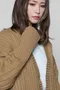 【21FW】韓國 拼接直紋針織外套