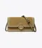 TORY BURCH MILLER SUEDE STITCHED WALLET CROSSBODY