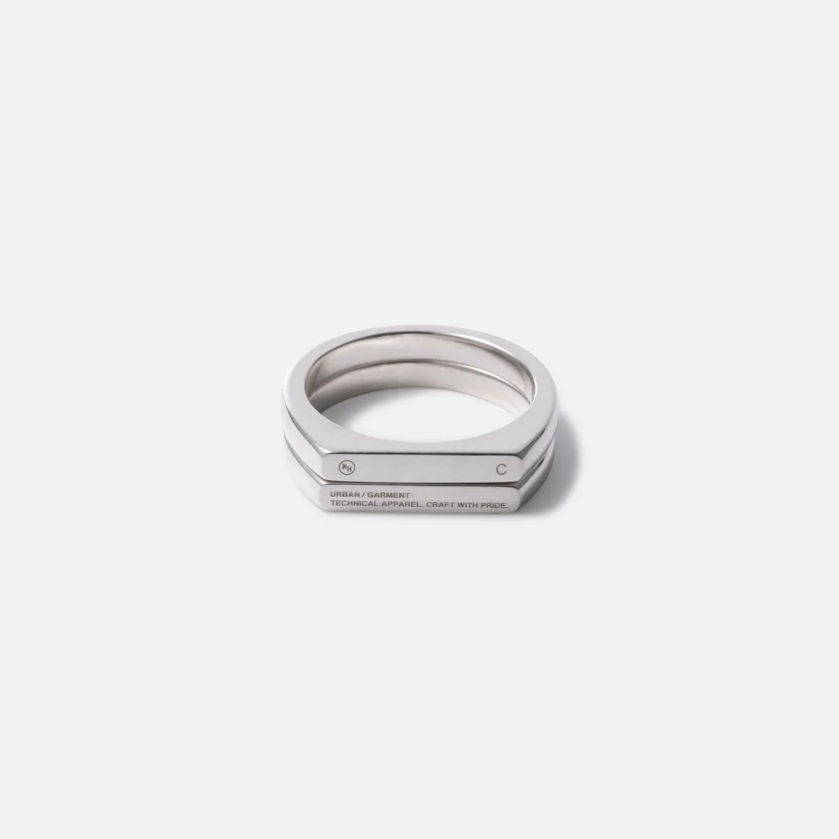 NEIGHBORHOOD｜2025SS SILVER TWIN RING｜251IVNH-AC02