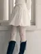 【24FW】Rola Rola 經典緞帶造型短裙(白)