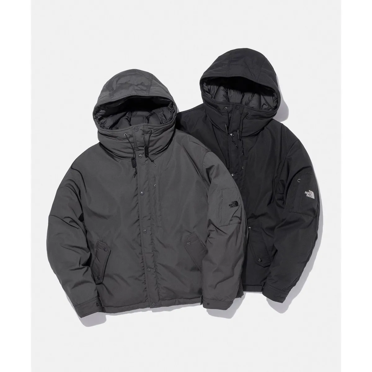 THE NORTH FACE PURPLE LABEL×monkey time North Face Purple Label monkey time Short Down Parka — eye_C
