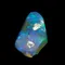 超光澳洲閃電嶺寶石級蛋白石原礦1.87ct