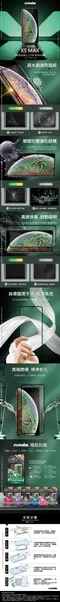 【NISDA】Apple iPhone XS Max「2.5D」滿版玻璃保護貼(6.5")