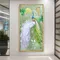 花開富貴孔雀