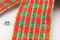 紅綠交織蝴蝶結 (W852/Red and Green Interwoven Butterfly Bow) ｜手作｜布置｜聖誕｜緞帶用途