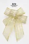 光輝的金銀蝴蝶結 (PF95W-The brilliant gold and silver Butterfly Bow) ｜手作｜布置｜條紋｜緞帶用途