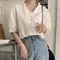 A little b －butter frill blouse：白色