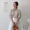 【預購】正韓 直條澎袖襯衫