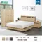 長島 插座床頭、收納抽屜床底、舒柔硬床、4X6尺簡約衣櫃 四件組 雙大6尺