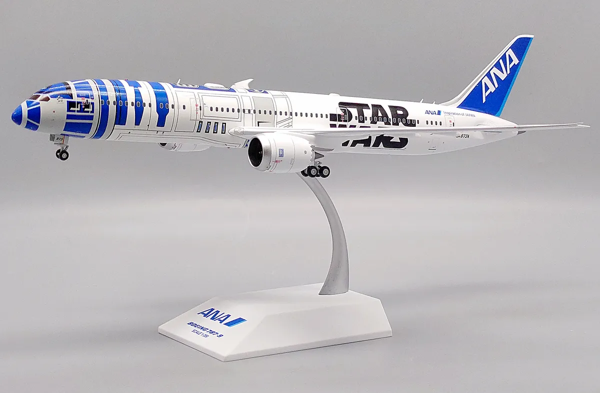 模型・プラモデルANA STAR WARS スターウォーズ 787-9 R2-D2 1/200