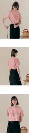 【24SS】Rola Rola 復古LOGO短袖上衣(粉)
