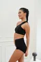 Vitalis 粗單肩 Bra Top | 1色