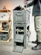 【Camping Bar】日本夯物 軍風折疊側開收納箱 沙色 軍綠
