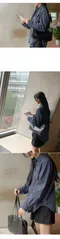 98doci made－百褶牛仔短裙：3 size