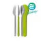 【缺貨】JOSEPH Go Eat Compack Cutlery Set Green 翻轉不鏽鋼餐具組(綠) #81033
