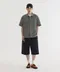 【25SS】Covernat 經典工裝口袋短袖襯衫(深灰)