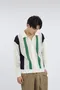 【23FW】韓國 直紋鏤空針織外套