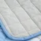 200織紗精梳棉兒童睡墊涼被組-(藍)快樂獨角獸