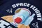 【超能者宇宙】小太空人款-兒童短袖T恤(深藍色)