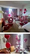 氣球外送：輕奢絲絨金LOVE套組[DNL568001]