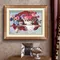 5D 三色紫羅蘭和蕾絲