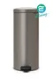 【缺貨】BRABANTIA PEDAL BIN白金 時尚腳踏式垃圾桶 30L #114441