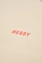 【22SS】 Nerdy Tape Logo長袖上衣(奶油白)