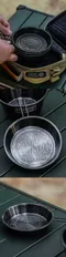 灰色 [ KZM ] 工業風不鏽鋼雪拉碗2P｜K23T3K05