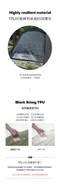 [ KZM OUTDOOR ] ATTICA X 阿提卡豪華別墅帳專用TPU掛窗｜配件