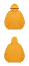 【21FW】 mahagrid 線框Logo造型連帽Tee（黃）