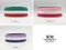 K1087-25 三色簡約高質感緞帶 25MM  (K1087-25 TRICOLORED STRIPE RIBBON 25MM)
