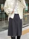LINENNE－bermuda formal slacks (2color)：五分西裝短褲 Restock！