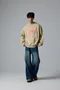 NIHOW made｜毛毛哭泣小花大學TEE(杏)
