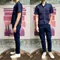 Folklore Classic 復古重磅日產藍染刺子錐型褲 Tapered Sashiko Indigo 劍道服 5.0