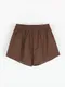 LINENNE－nylon basic short pants (4color)