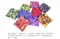 【網購限定/布組優惠/網購獨家】鮮採蔬果組合布-藍紫(9片/組)