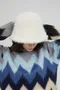 【22FW】韓國 毛毛造型漁夫帽