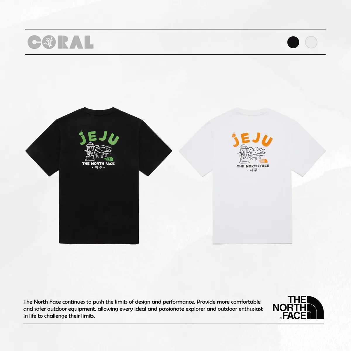 ★THE NORTH FACE☆TNF JEJU EDITION S/S R/TEE NT7UR44 THE NORTH FACE TNF JEJU EDITION S/S R/TEE TNF 地區限定濟州版