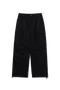 【23SS】Wooalong 橫摺線設計工裝寬褲(黑)
