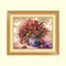 橙色鬱金香花瓶