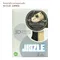JIGZLE ® 3D-木拼圖-迷你收納木狗屋 + 紙法鬥