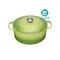 Le Creuset 圓型鑄鐵鍋 22cm 3.3L 棕櫚綠 #21177224262430