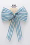 平靜湖面蝴蝶結(W395-8/Tranquil Lake Surface Butterfly Bow) ｜手作｜布置｜藍色｜緞帶用途