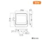 【鹿屋燈飾】-舞光 10W/20W/30W/50W宙斯泛光燈OD-FLZ10DR1