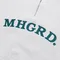【22FW】 mahagrid 弧形Logo半拉鍊上衣（淺灰）