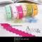 GAA300 大波浪背膠蕾絲緞帶 15mm (GAA300 Peel And Stick Zig Zag Ribbon -15mm)