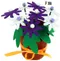 DIY不織布花盆-預購商品 植物 手作 仿真 創意 3D預覽