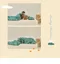 韓製寢具MAATILA－塗鴉恐龍M2抗敏高密度棉被：孩童到大人皆可