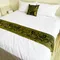 綠色漣漪床飾巾